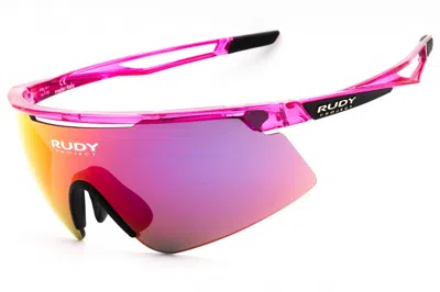 Rudy Project Sp895244 Shield-frame Sunglasses In Pink