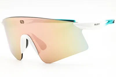 Rudy Project Sp945458 Shield-frame Rose Gold Sunglasses