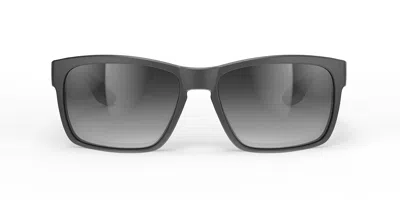 Rudy Project Spinhawk Edge Slim Sq115106-0000 Men's Sunglasses Black Size Standard In Transparent