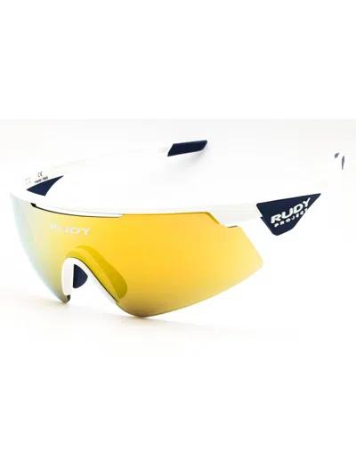 Rudy Project Sport Wraparound Men's Sunglasses In White