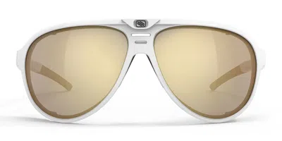 Rudy Project Stardash Sp817269-0000 Men's Sunglasses White Size 63