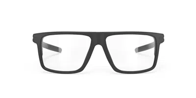 Rudy Project Stellar Sp910a06-0000 Men's Glasses Black Size 52 - Free Lenses - Blue Light Block Available In Transparent