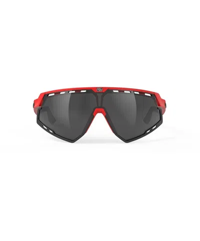Rudy Project Sunglasses Defender Fire Red M./smoke Black In Crl