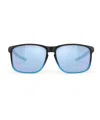 Rudy Project Eyeglasses Overlap Black Fade Cryst.azur G. In Crl