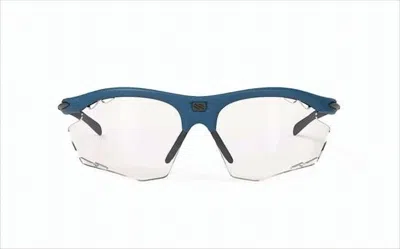 Rudy Project Wraparound Sunglasses In Blue