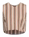 Rue 8isquit Tops In Beige
