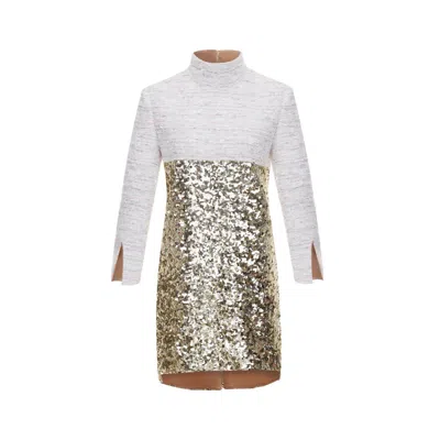 Rue Agthonis Women's Littoral Golden Dress In Yellow