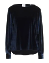 Rue De Mathieu Edition 26.05 Woman Top Blue Size 10 Polyester, Elastane In Blue
