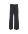 Rue De Tokyo Pantaloni Wide Leg 'pilot Japan' In Black