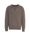 Rue De Tokyo Polo Collar Sweater In Gray