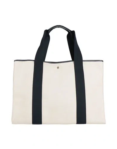 Rue De Venrneuil Woman Handbag Beige Size - Cotton, Polyester, Linen In Sand