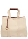 Rue De Verneiul Traversée L Verneuil Canvas Tote Bag In Brown