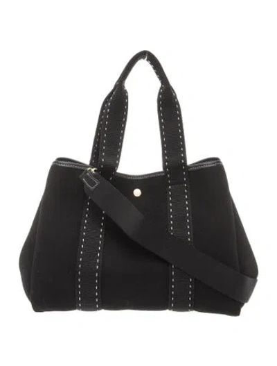 Pre-owned Rue De Verneuil Canvas Tote In Black