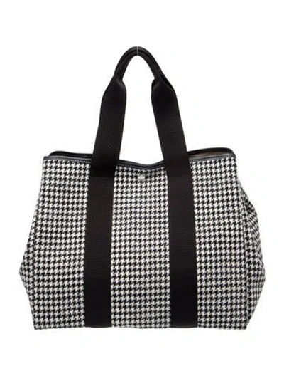 Pre-owned Rue De Verneuil Canvas Tote In Blue
