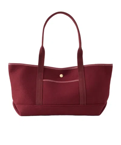 Rue De Verneuil Exquisite Handbag In Burgundy