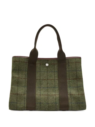 Rue De Verneuil Medium Traversée Tote Bag In Green