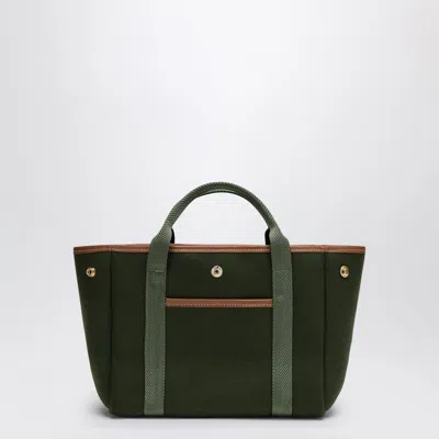 Rue De Verneuil Olive Green Traversée S Felt Mini Tote Bag