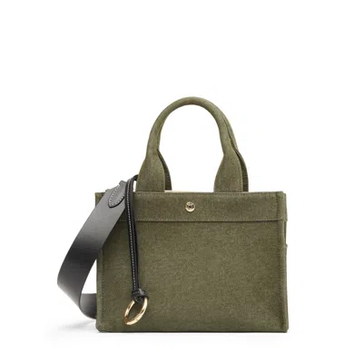 Rue De Verneuil Small Uptown Bag In Green