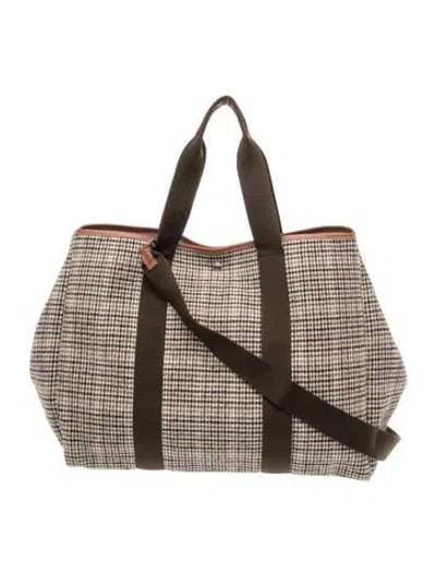 Pre-owned Rue De Verneuil Tote In Brown