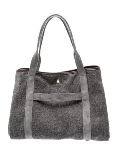 Pre-owned Rue De Verneuil Tote In Grey