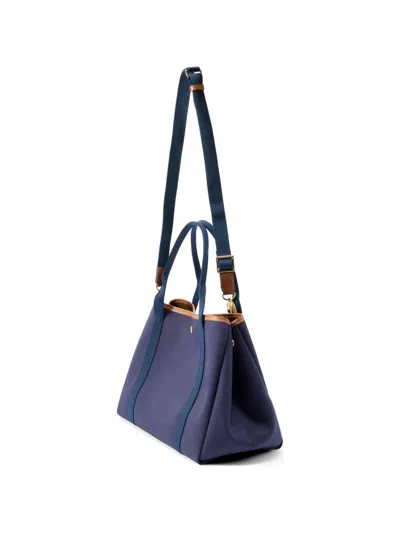 Rue De Verneuil Traversée Tote Bag In Blue