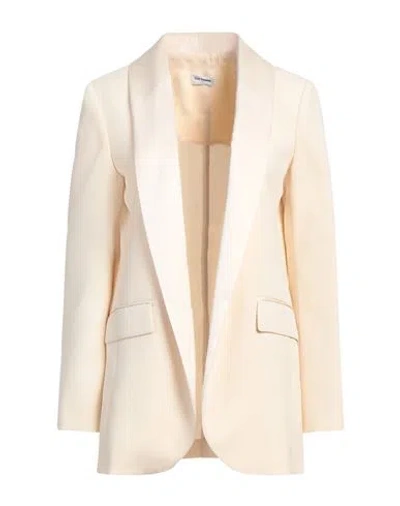 Rue Du Bac Woman Blazer Beige Size 4 Polyester