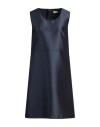 Rue Du Bac Woman Mini Dress Navy Size 8 Polyester In Navy