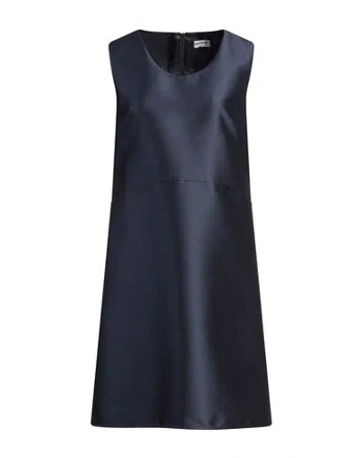 Rue Du Bac Woman Mini Dress Navy Size 8 Polyester