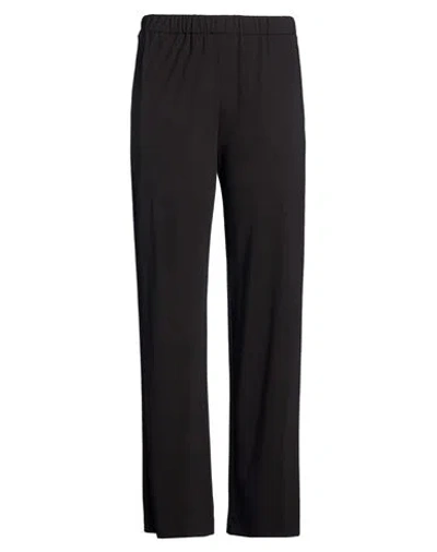Rue Du Bac Woman Pants Black Size 10 Viscose, Polyamide, Elastane