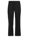 Rue Du Bac Woman Pants Black Size 12 Viscose, Polyamide, Elastane