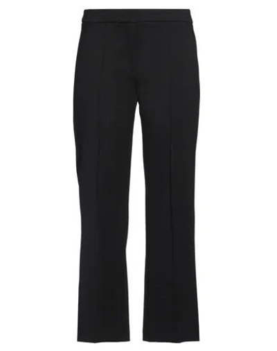 Rue Du Bac Woman Pants Black Size 12 Viscose, Polyamide, Elastane