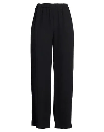 Rue Du Bac Woman Pants Black Size 2 Polyester