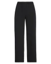 Rue Du Bac Woman Pants Black Size 2 Polyester In Black