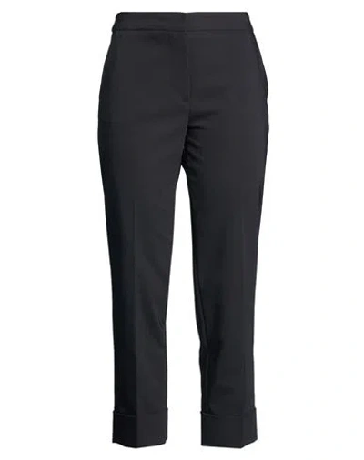 Rue Du Bac Woman Pants Black Size 6 Cotton, Polyester, Elastane