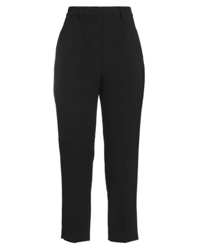 Rue Du Bac Woman Pants Black Size 6 Polyester, Elastane