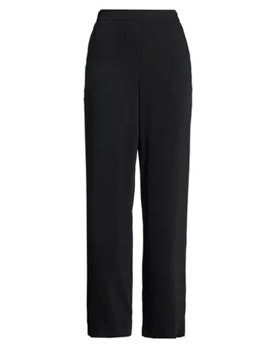 Rue Du Bac Woman Pants Black Size 8 Polyester