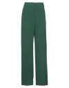 Rue Du Bac Woman Pants Dark Green Size 4 Polyester, Elastane In Green