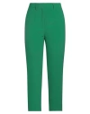 Rue Du Bac Woman Pants Green Size 4 Polyester, Elastane In Green