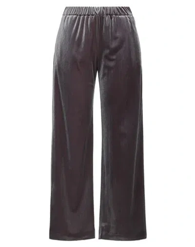 Rue Du Bac Woman Pants Grey Size 4 Polyester, Elastane