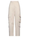 Rue Du Bac Woman Pants Ivory Size 2 Cotton, Elastane In White