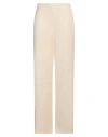 Rue Du Bac Woman Pants Beige Size 6 Polyester In White