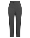 Rue Du Bac Woman Pants Lead Size 4 Polyester, Viscose, Elastane In Grey