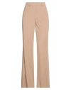 Rue Du Bac Woman Pants Light Brown Size 8 Polyester, Viscose, Elastane In Neutral