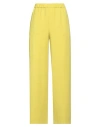 Rue Du Bac Woman Pants Acid Green Size 8 Polyester In Green