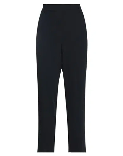 Rue Du Bac Woman Pants Midnight Blue Size 6 Polyester