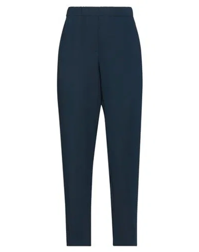 Rue Du Bac Woman Pants Midnight Blue Size 8 Polyester