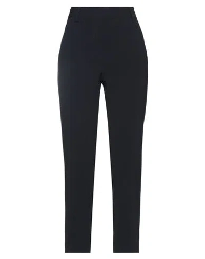 Rue Du Bac Woman Pants Midnight Blue Size 8 Polyester, Elastane
