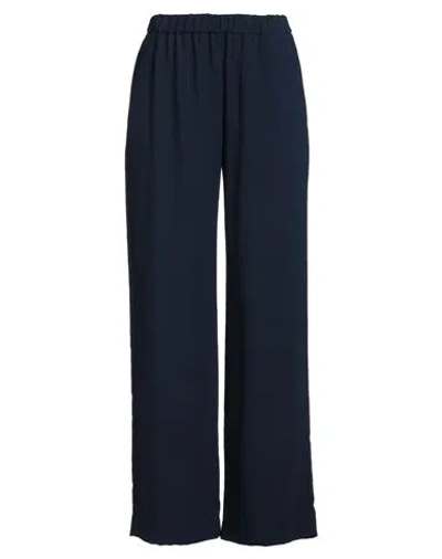 Rue Du Bac Woman Pants Navy Size 2 Polyester