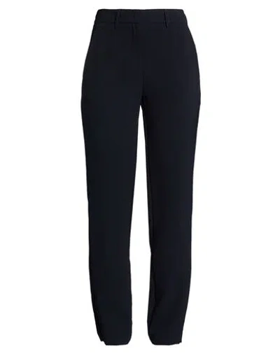 Rue Du Bac Woman Pants Navy Size 4 Polyester, Elastane In Black