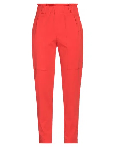 Rue Du Bac Pants In Orange